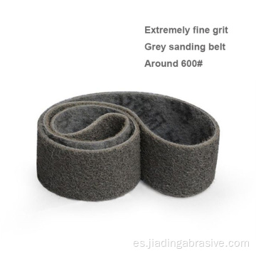 Cinturones de lijado de nailon abrasivo no tejido para lijadora